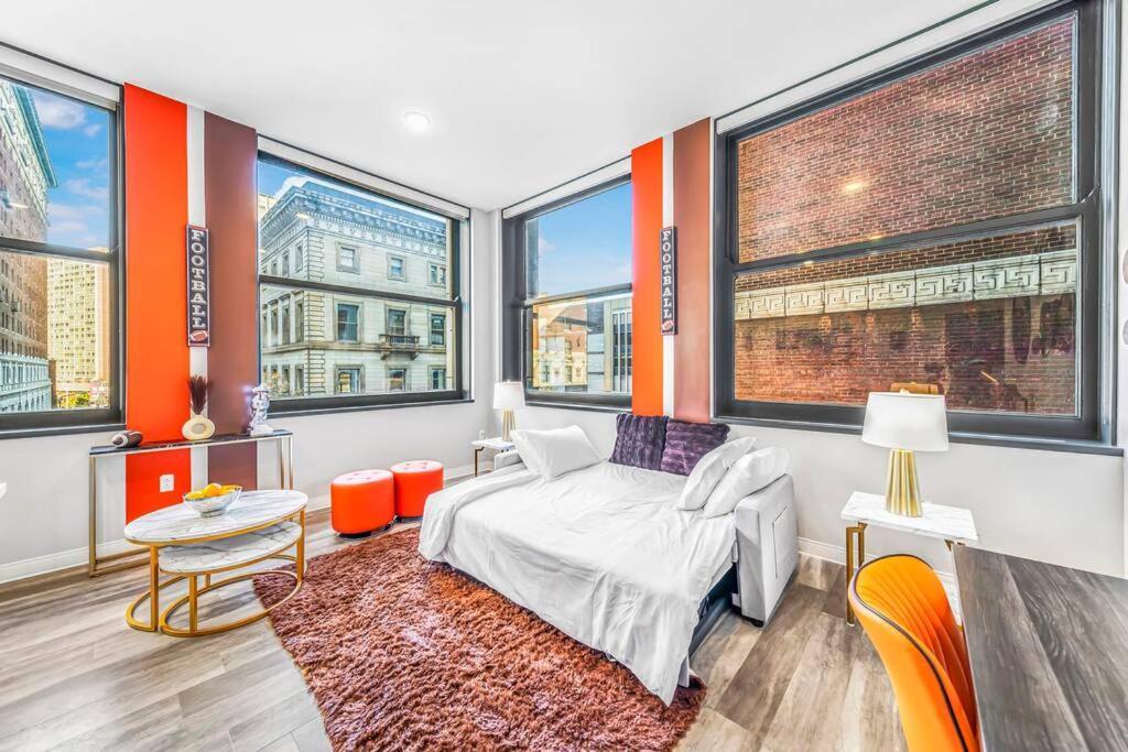 شقة Heart Of Dt With Corner View And With Free Pool & Steam 307 كليفلاند المظهر الخارجي الصورة